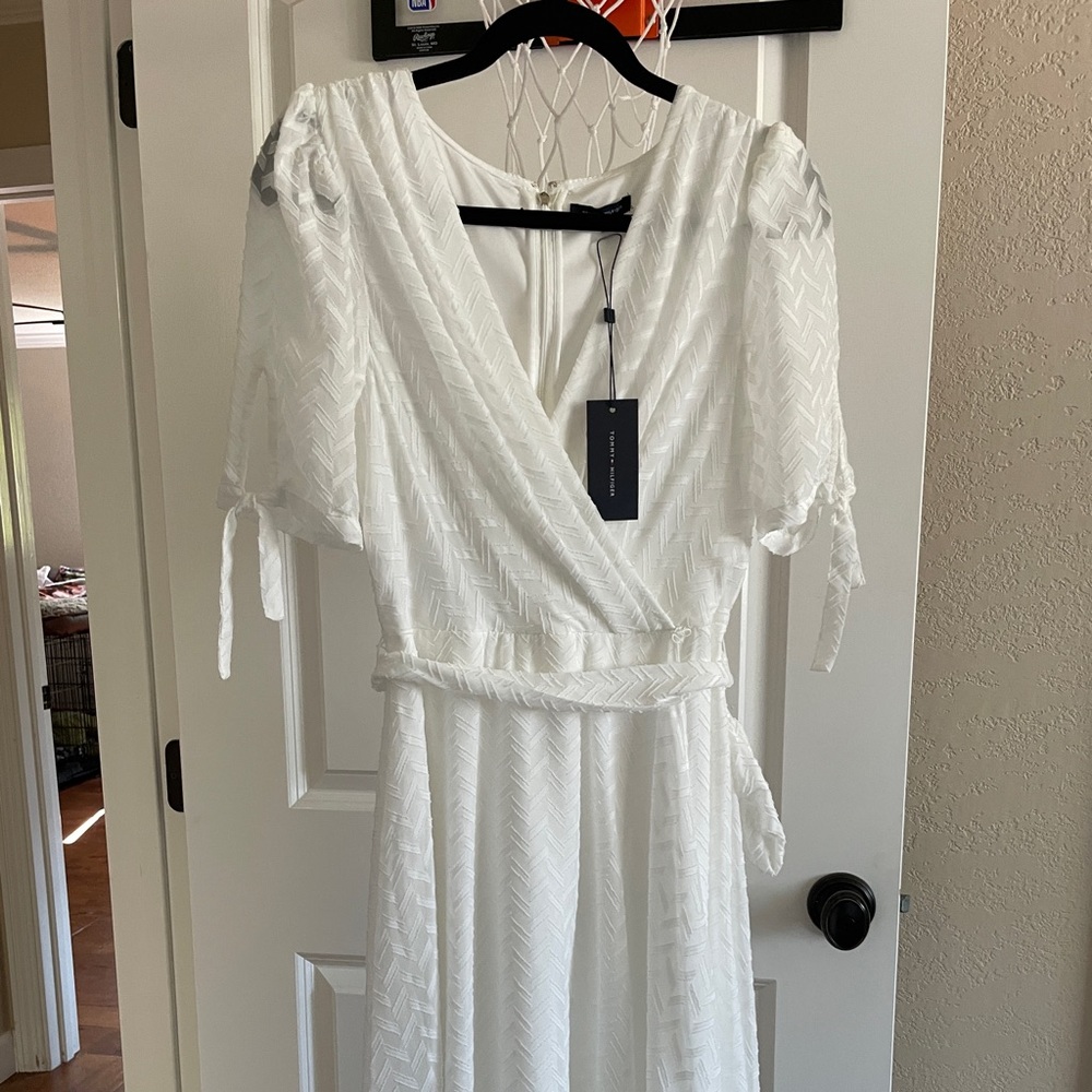 Tommy Hilfiger White Dress